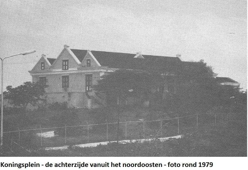 14. Koningsplein achterzijde vanuit het noordoosten 1979